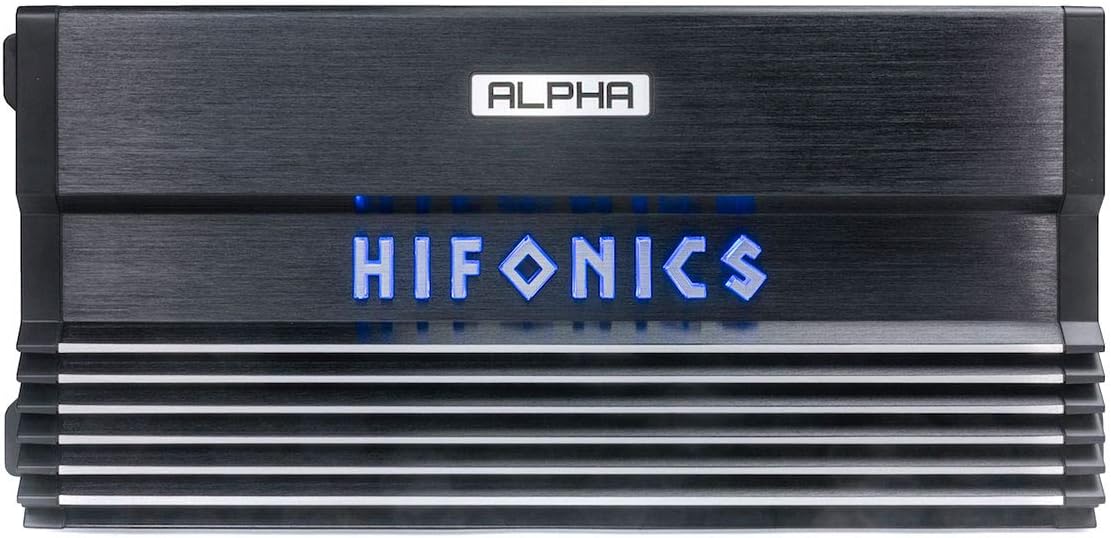 Hifonics A1500.1D Alpha Compact 1500 Watt 1 Ohm Stable Monoblack Car Audio Amplifier
