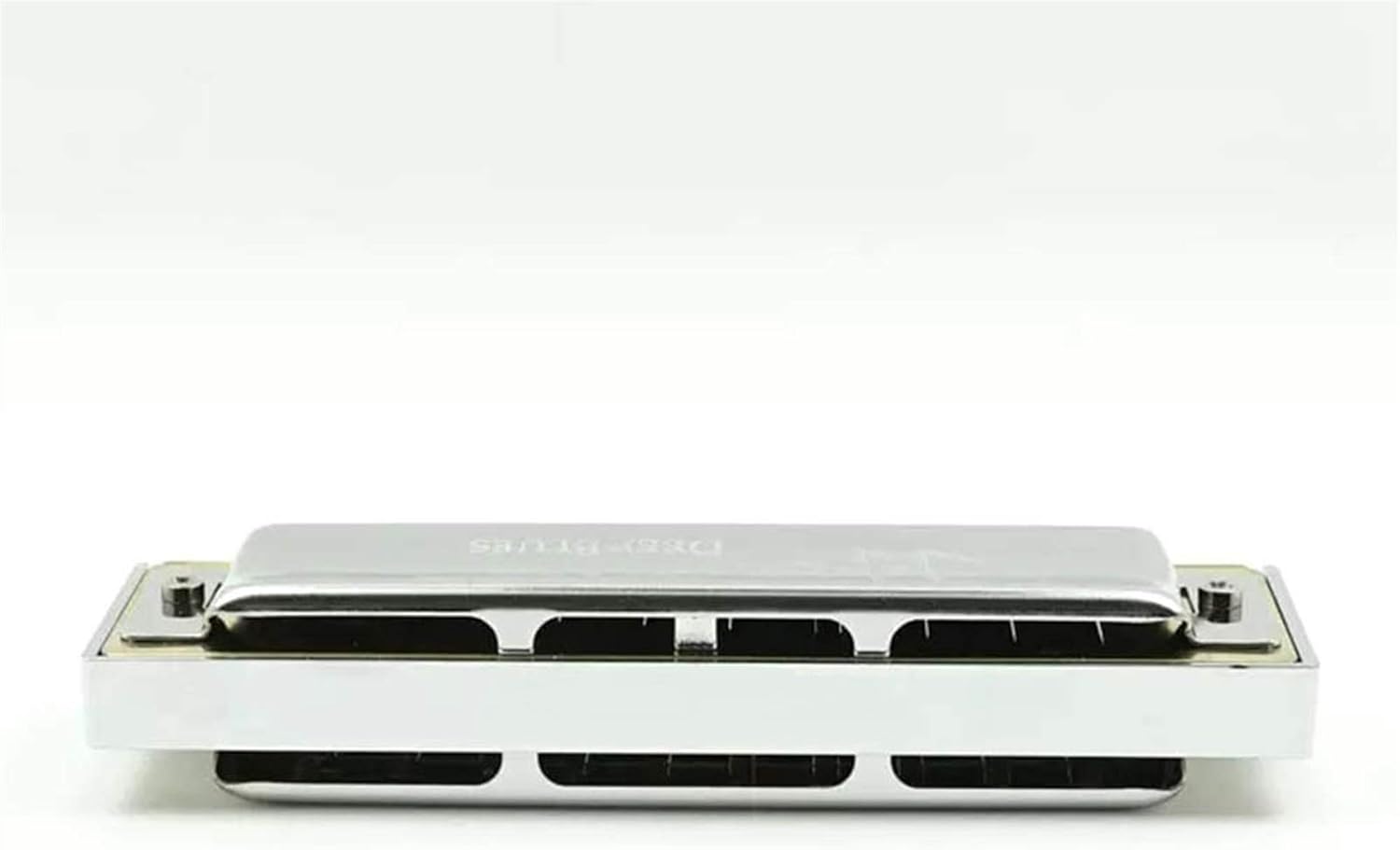 Harmonica 10 Holes Diatonic Harmonica Mouth Organ Instrumentos Blues Harp Key C Musical Instruments (Color : Silver Key EB)