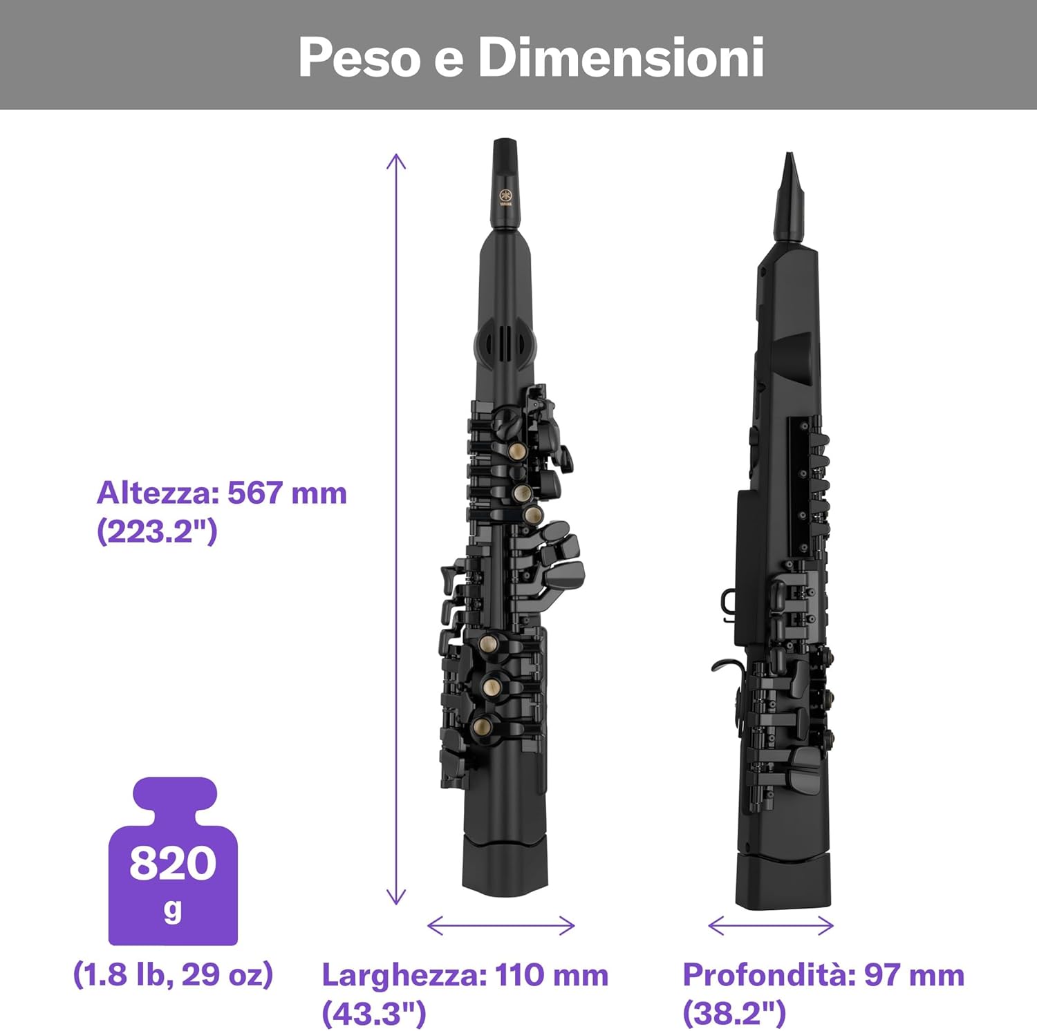 Yamaha YDS-120 Digital Saxophone