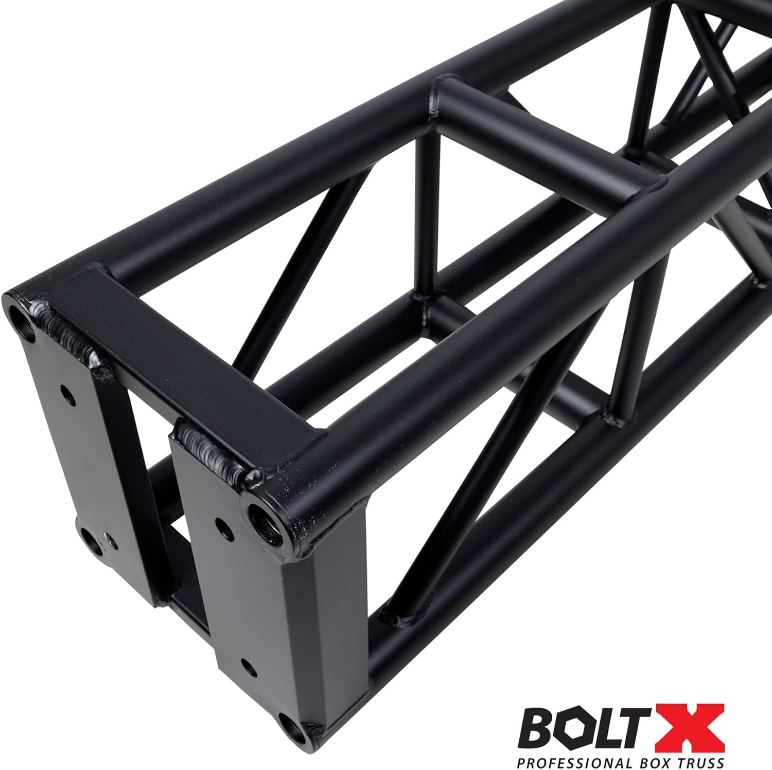 ProX XT-BT1208 BLK 8 Ft. BoltX Black Bolted 12 Inch Professional Box Truss Segment | 3mm Wall – Black Finish