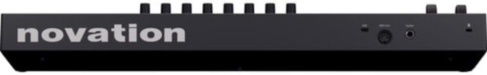 Novation Launchkey 37 MK4 USB MIDI Keyboard Controller (37-Key) Bundle with Auray FP-P1L Universal Piano-Style Sustain Pedal, Hosa Mid-310 Black 10 ft. Midi cable