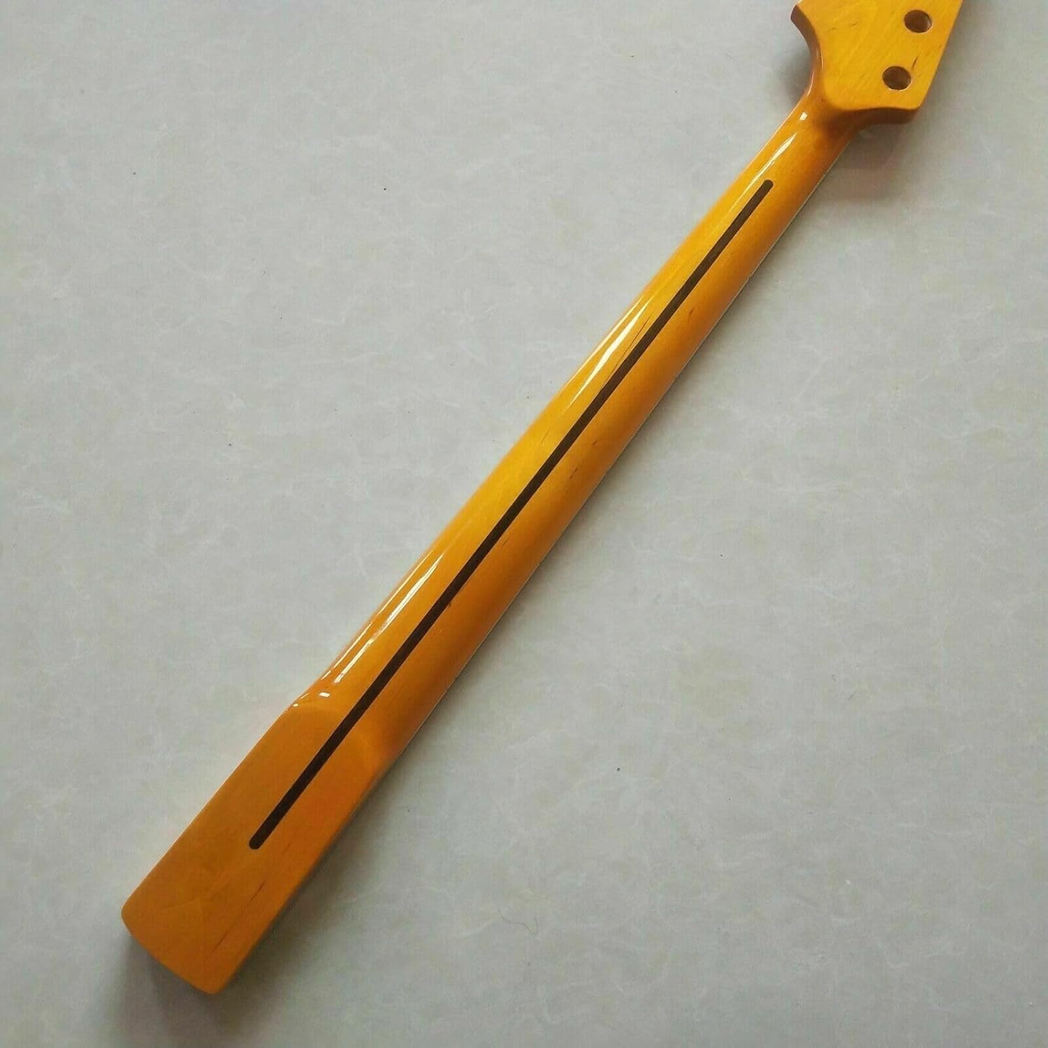 P Bass 4-String Guitar Neck Parts 20th Fret Maple Rosewood Fingerboard Inlay Replacement Parts
