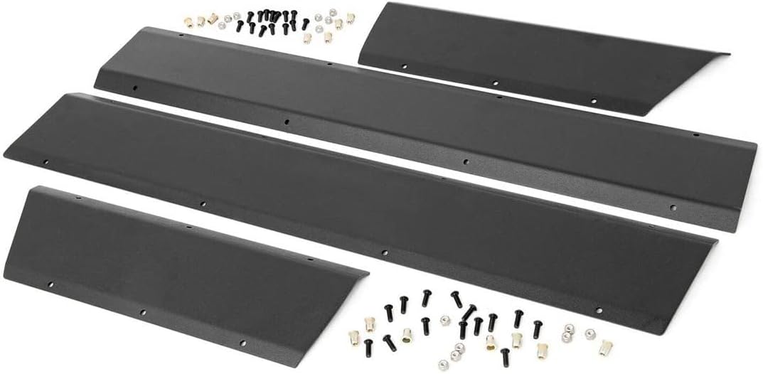 Rough Country Lower Door Steel Armor for 1984-2001 Jeep Cherokee XJ - 10582