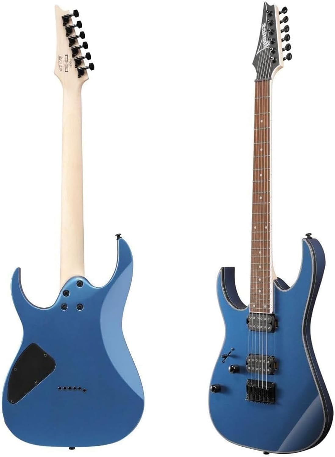 Ibanez RG421EX Standard Series Electric Guitar - Prussian Blue Metallic Bundle with Gig Bag, Tuner, Cable, Strap, Austin Bazaar Instructional DVD, and Polishing Cloth