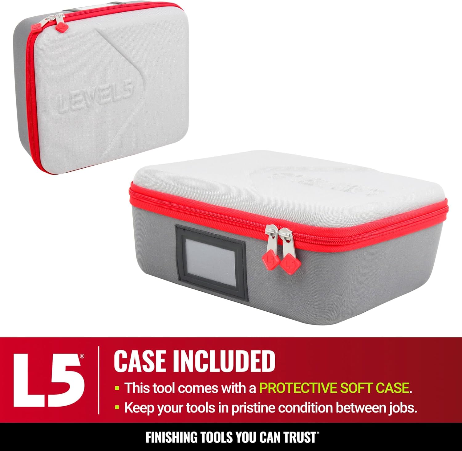 8-Inch Corner Applicator Box + Handle - LEVEL5 | Pro-Grade | Drywall Gyprock Plasterboard Sheetrock | 4-502