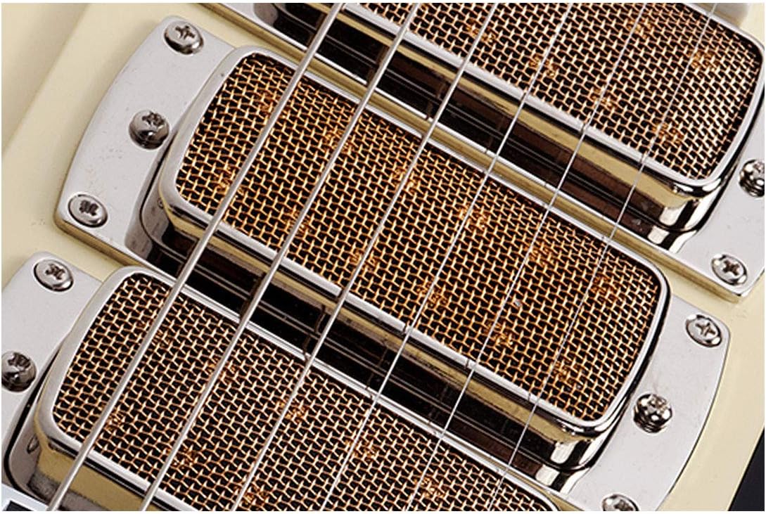 Schecter 6 String Solid-Body Electric Guitar, Ivory Pearl (295)