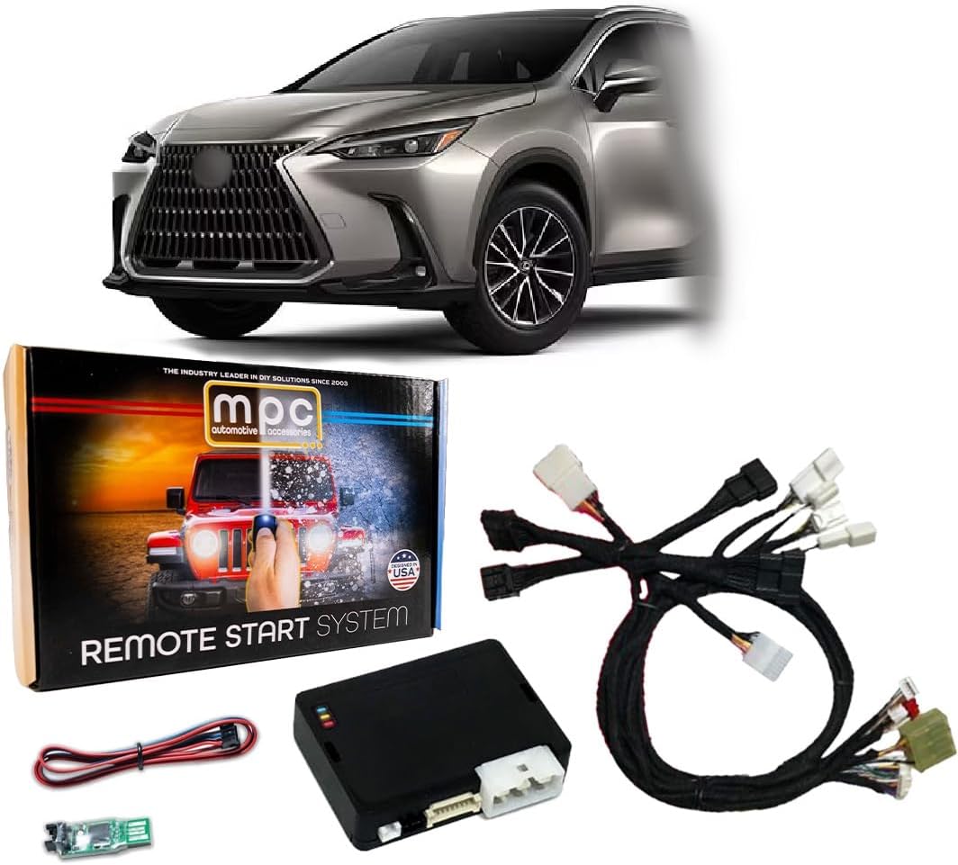 MPC Remote Start Kit Compatible with Lexus NX350 2023-2025 || Plug and Play || Push Lock 3X to Start || USA Tech Support