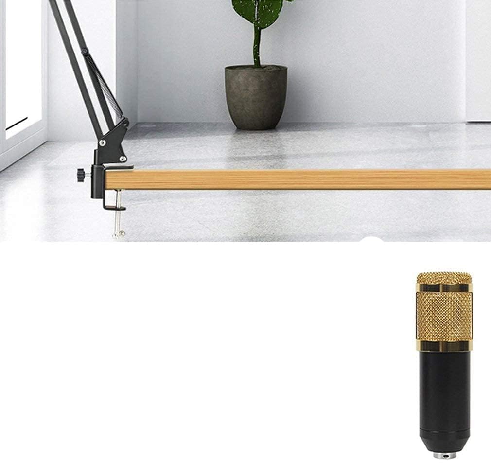 Microphone,Condenser Microphone Host Computer Recording Stand Large Diaphragm Microphone Live Broadcast Equipment Set for Computer Audio Live Broadcast Recording