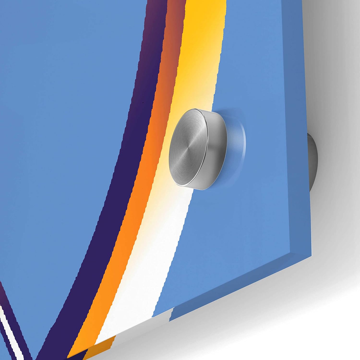 Epic Art 'French Horn 8' by David Chestnutt, Acrylic Glass Wall Art, 24