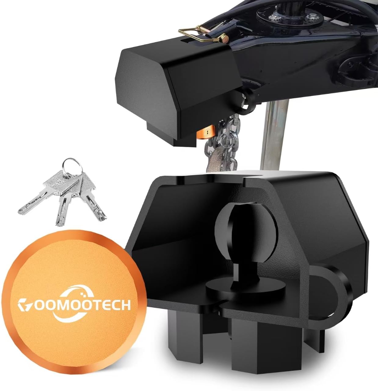 Heavy Duty Trailer Hitch Locks, 2