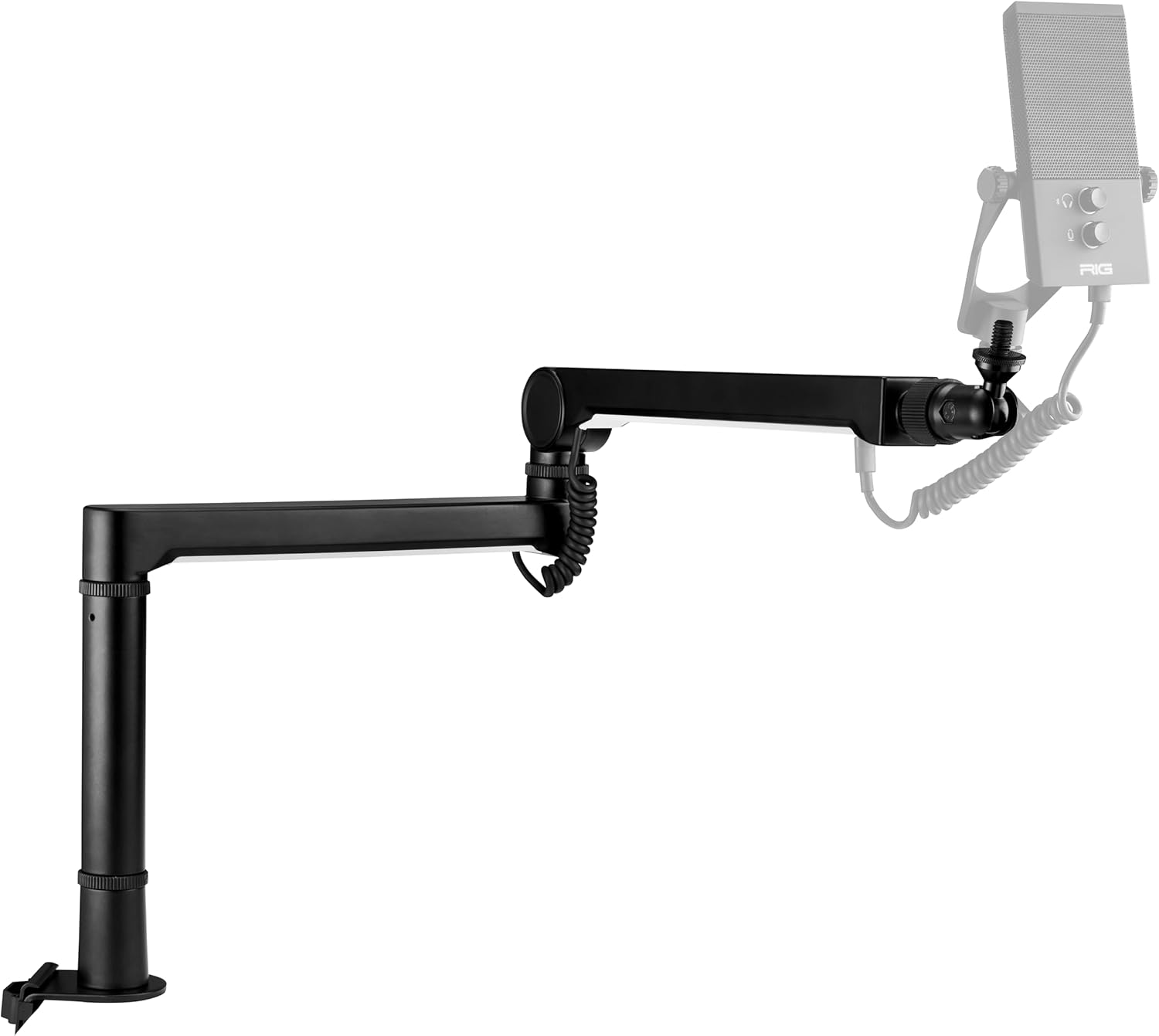 RIG MA-1 Low Profile USB Mic Arm With RGB Underlighting