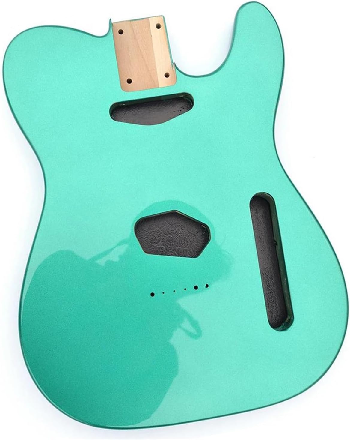 Guitar Body Guitar Replacement Parts Green Color Alder Wood TL Guitar Body Style Electric Guitar Body High Gloss Finished for TL Guitar Kits Building Parts