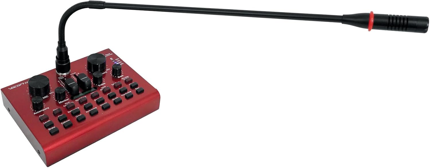 Audiosavings Bundle: (1) Vocopro Steamer-Desktop USB Audio Interface Bundle With (1) RV RMC-XLR Metal Handheld Wired Microphone & (1) RV PRO-M50 Studio Headphones w/Detachable Coil Cable (Items 3)