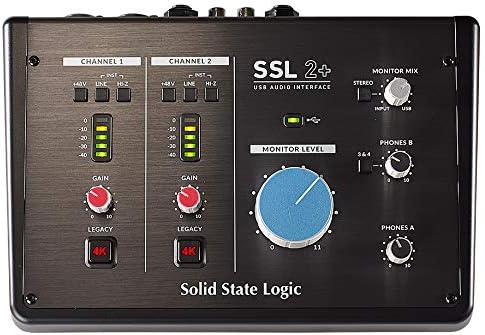 SSL SSL2+ 2-In/4-Out USB-C Audio Interface