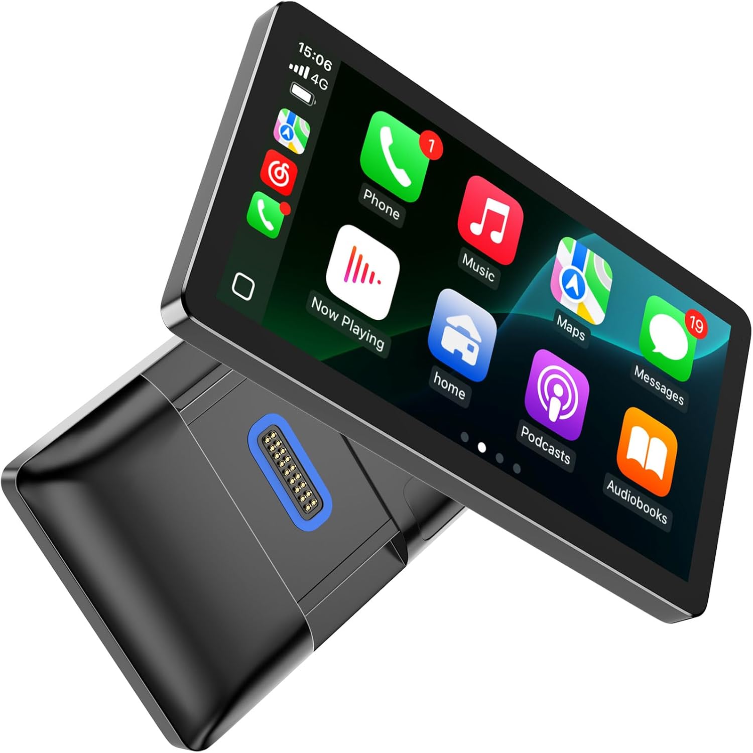 LBW 6.5 Inch Motorcycle CarPlay GPS for BMW, Ultra-Bright CarPlay Screen, 1000 Nits Bright Waterproof HD Touch Screen, Plug&Play Lossless Installation, iOS/Android Native Protocol Support