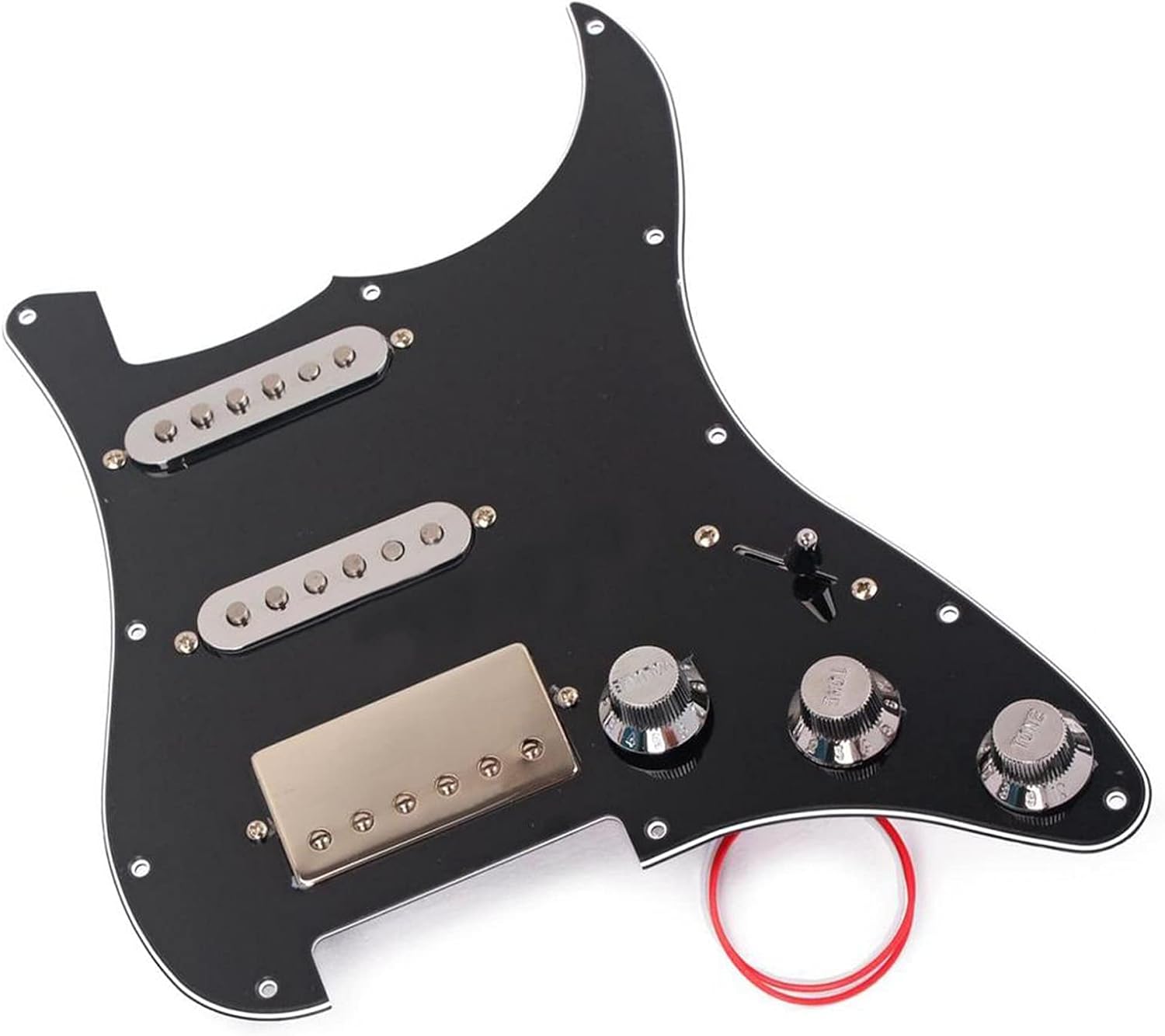 Pickguard Pre-Wired Loaded Alnico 5 Pickup Pick Guard Plate Set for Electric Guitar Accessory