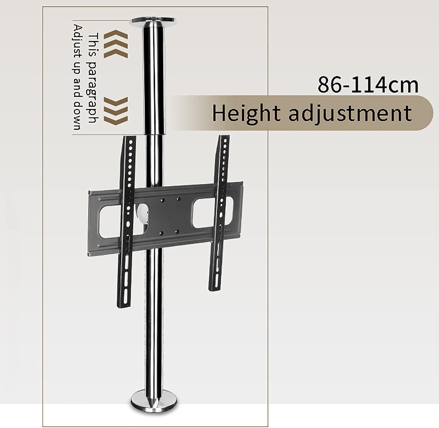 tv Wall Mount Full Motion 360° Rotation TV Stand, Fits 32-55 Inches TV Bracket, with Loading 99 Lbs, Max 400x400mm
