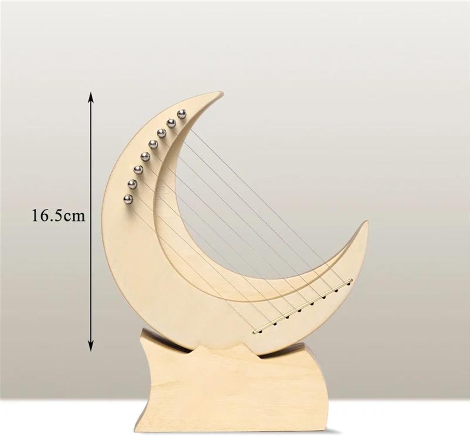 Lyre Harp Set 8 Strings Mini Strings Finger Harp Key G For Beginner Musical Instrument(Mini 8)