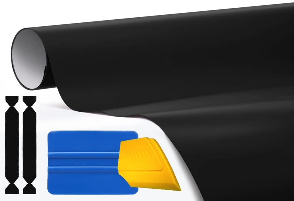 VViViD Black Matte Automotive Vinyl Wrap Film w/ 3M Toolkit (100ft x 5ft)
