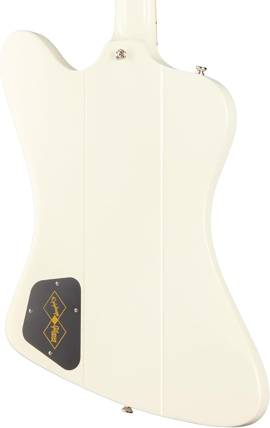 Epiphone Inspired by Gibson Custom 1963 Firebird V, Polaris White with Case