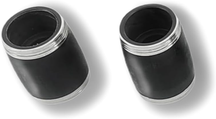 Ebonite Clarinet E Flat Clarinet for Beginner Student with Protect Case 2 Barrels Cleaning Cloth Mouthpice Gloves