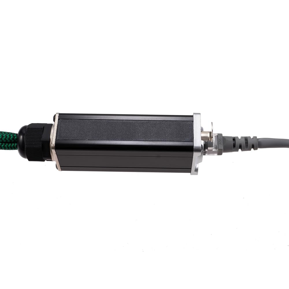 1Pair 4-Channel 3-Pin XLR/ to Ethercon RJ45 Ethernet Extender DMX512 Network Signal Extender 1 Male+1 Female