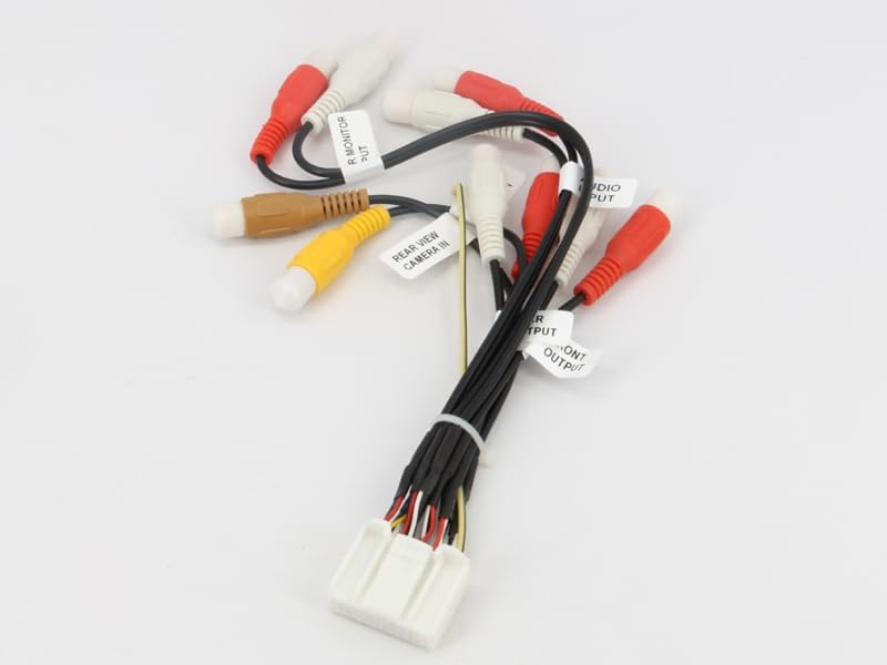 Xtenzi Car Audio 5 Pcs Set XT3301 GPS MIC RCA Wire Harness and USB Connection Cable Compatible with Pioneer AVICX930BT AVICZ130BT