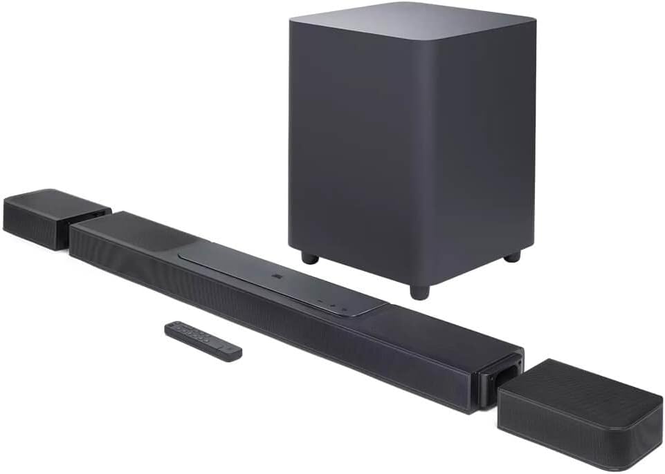 JBL BAR1300BLKAM-Z 11.1.4 ch Dolby Atmos DTS:X MultiBeam Soundbar System - Certified (Renewed)