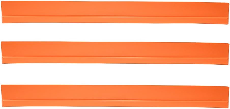 Dominator Race Products 1100-OR Dirt Rocker Panel Set Orange 3pc