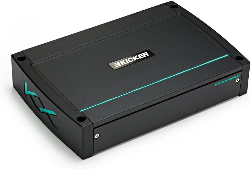 Kicker KXMA12002 KXMA1200.2 2x600-Watt Two-Channel Full-Range Class D Amplifier