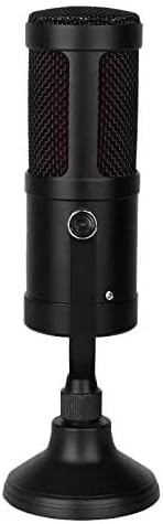 Microphone,Condenser Computer PC Mic,Plug&Play Gaming Microphones Recording Condenser Microphone