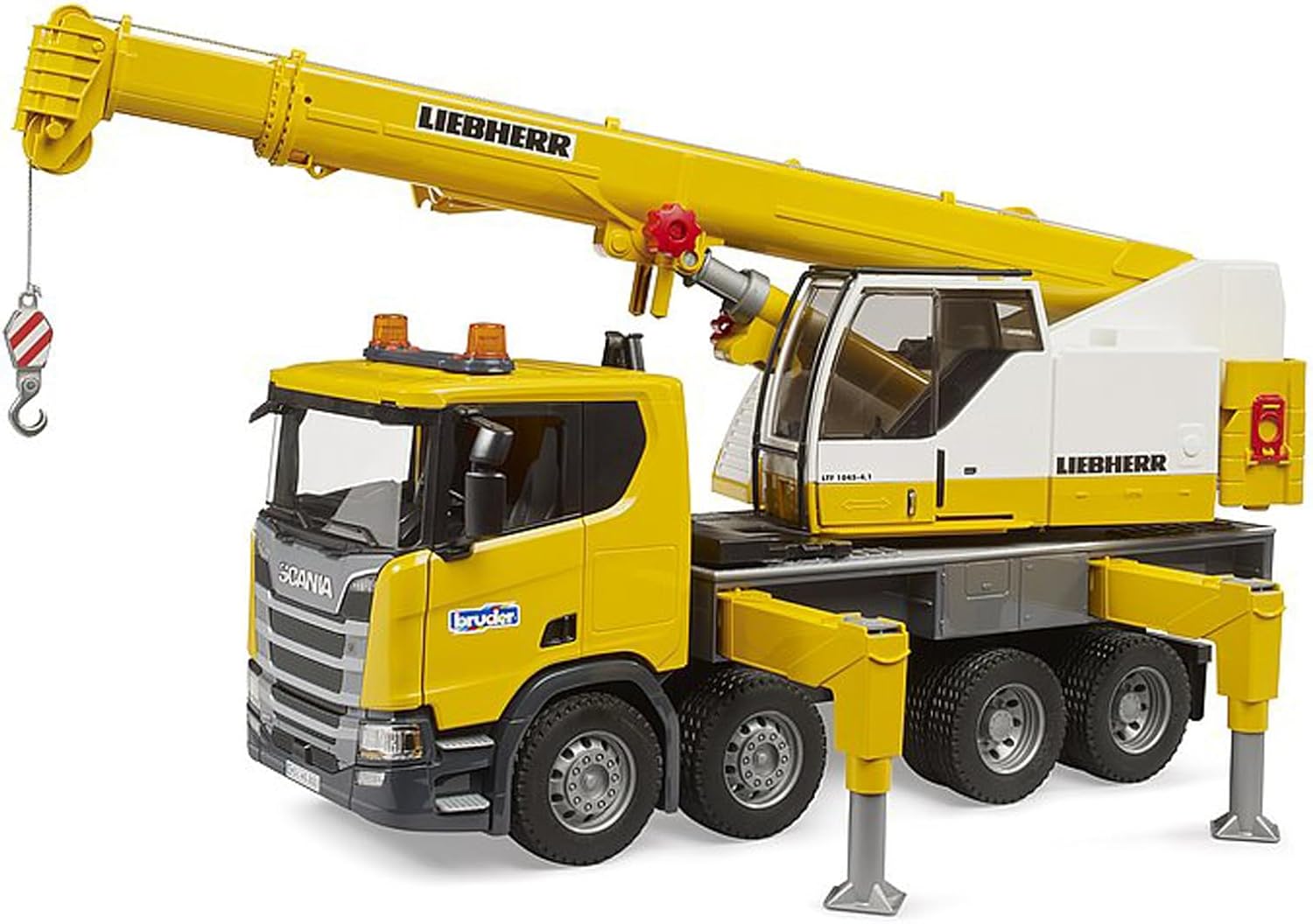Bruder 03571 Scania Super 560R Liebherr Crane Truck w Light/Sound Module