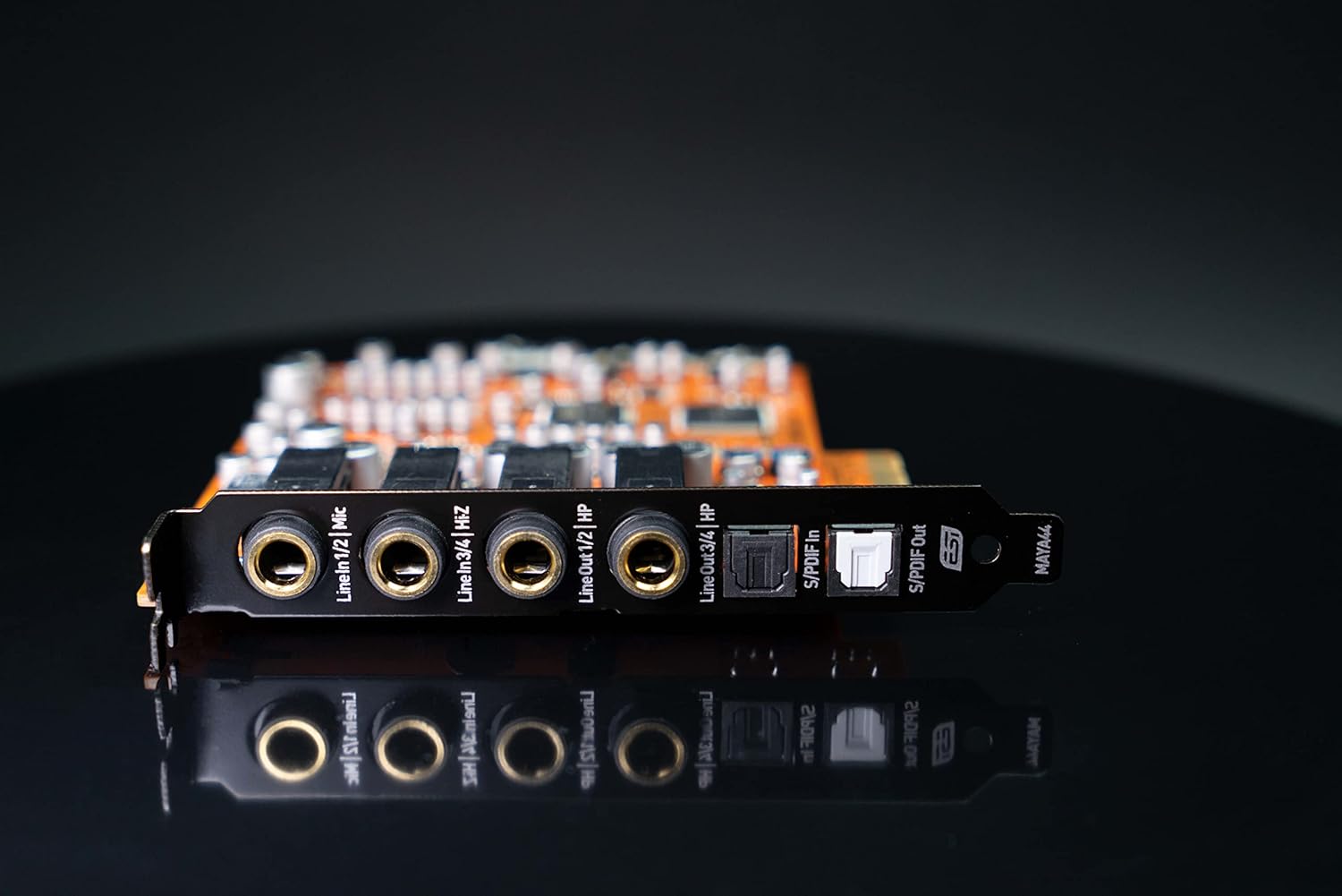 ESI MAYA44 eX | 24-bit/96kHz PCIe Audio Interface with 4 in / 4 out