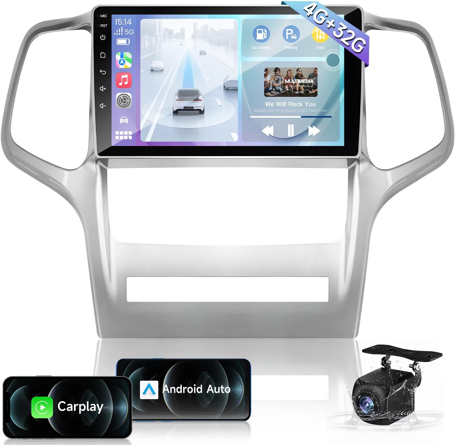 8Core 5GWiFi Car Radio for Jeep Grand Cherokee 2011 2012 2013: 9