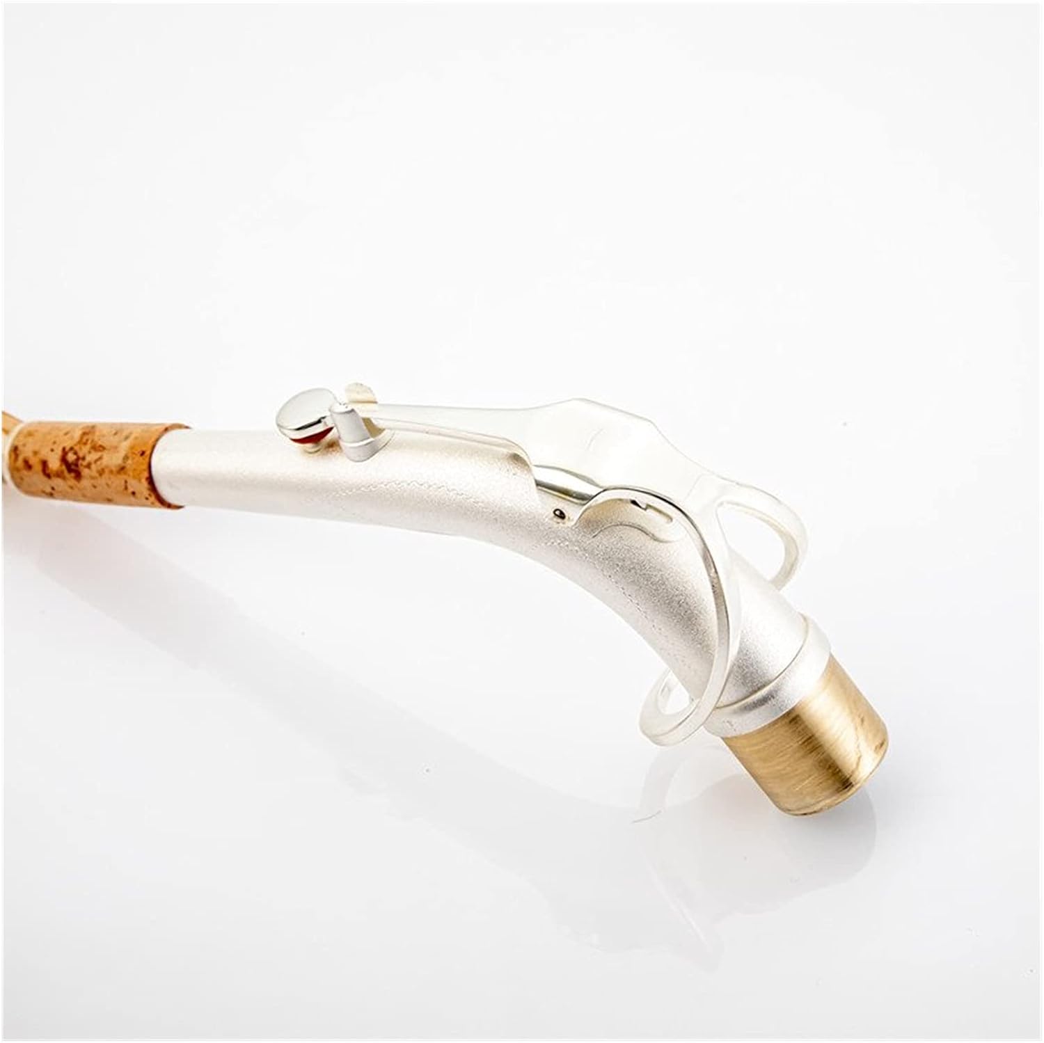 Alto Saxophone Silvering Plated Musical Instruments E Flat Sax with Mouthpiece Professional Student Saxophone