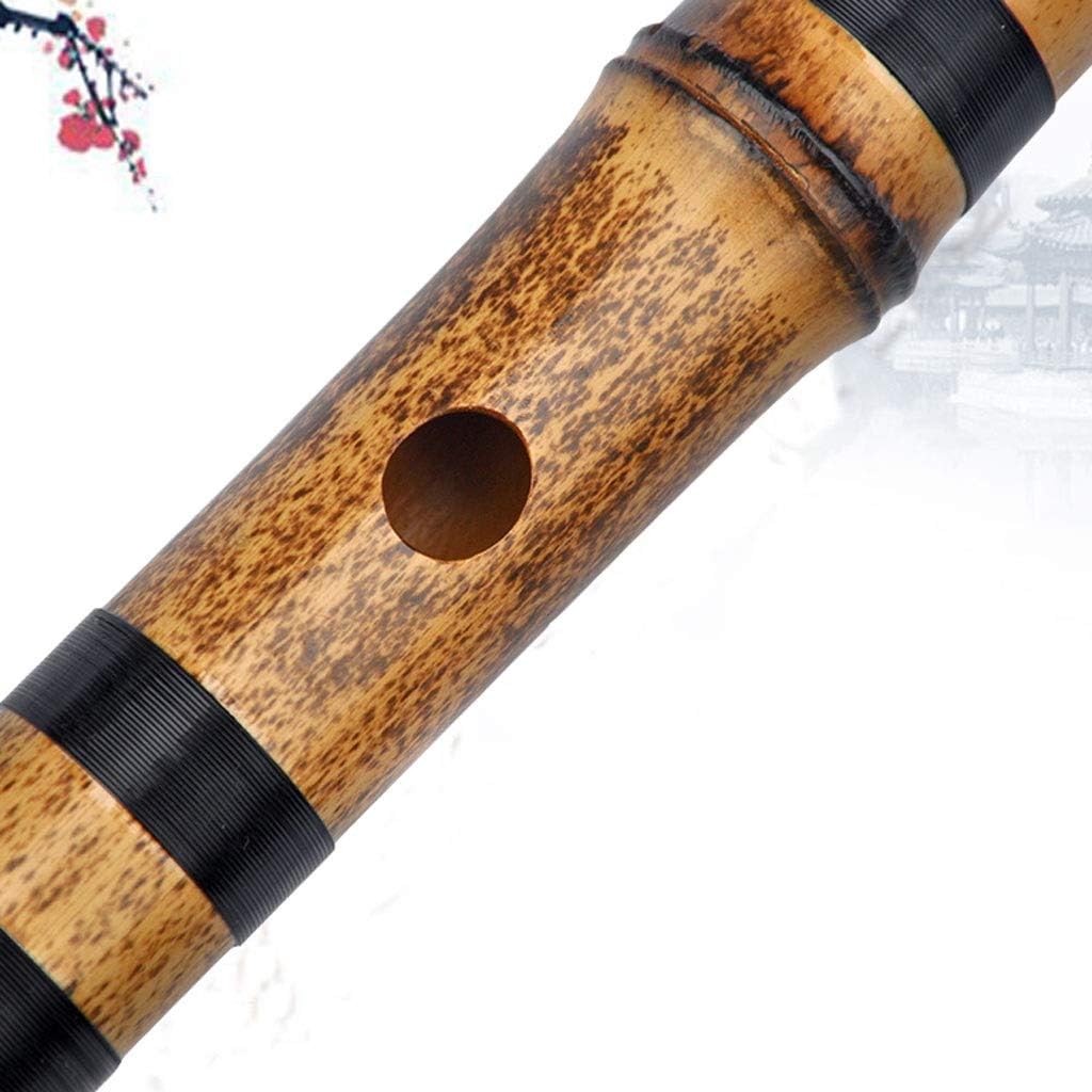 Flute Bamboo Flute Professional Purple Bamboo Flute Transverse Bamboo Bass Flutes Woodwind Musical Instruments Bamboo Flute C Flute Musical Instrument (Color : D)