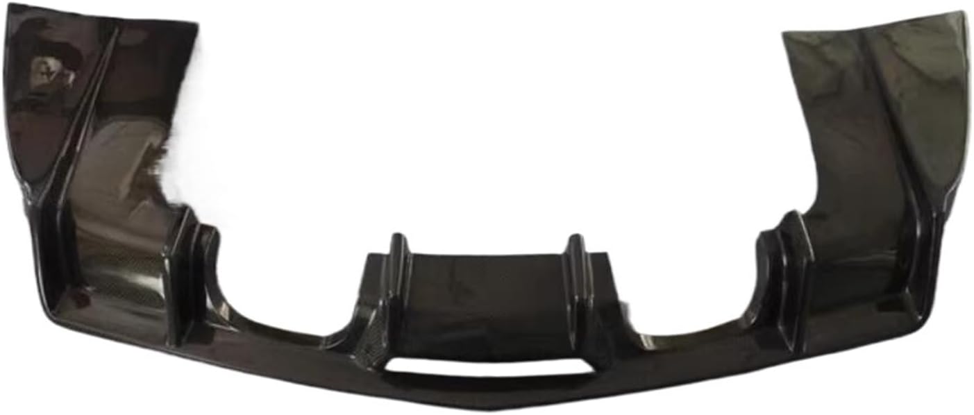 Compatible For Cadillac ATS ATS-L 2014-2017, Real Carbon Fiber Car Rear Bumper Lip Trunk Diffuser Splitters Protector Cover Body Kit(B Diffuser)