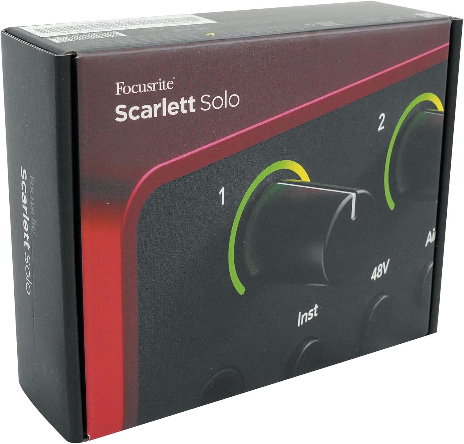 Audiosavings Bundle: Focusrite Scarlett Solo 4th Gen Studio Recording USB Audio Interface+Software Bundle with Rockville RCM SR Studio/Recording Condenser Microphone Mic w/Samsung Capacitors (2 Items)