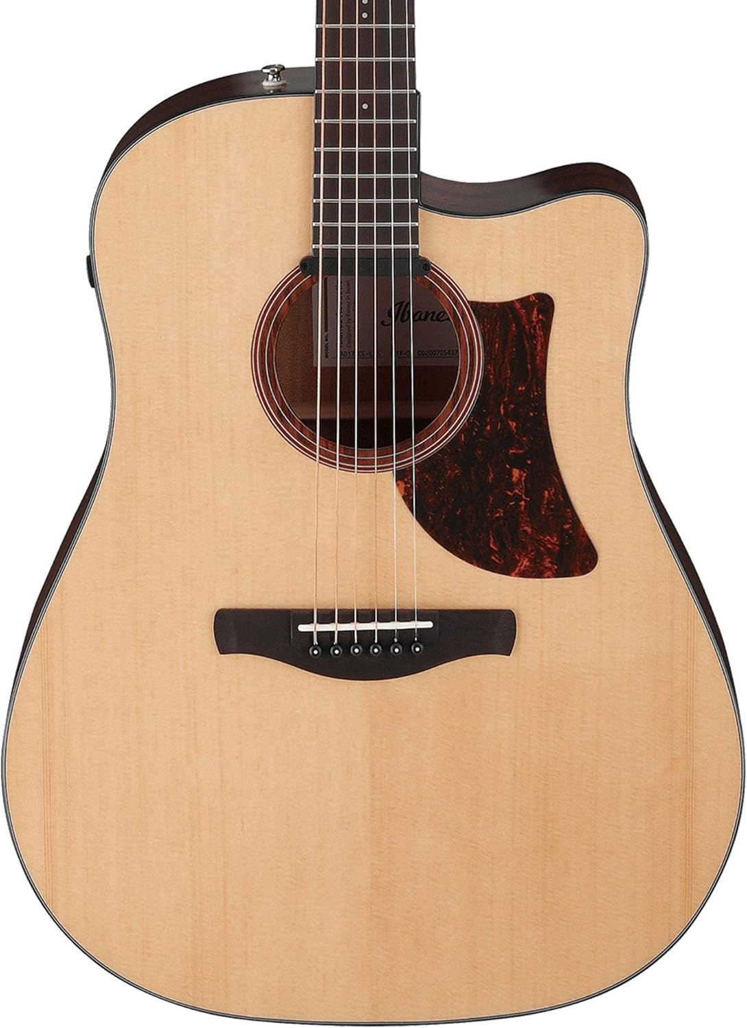 Ibanez Grand Dreadnought Acoustic Electric Guitar with Advanced Access Cutaway body