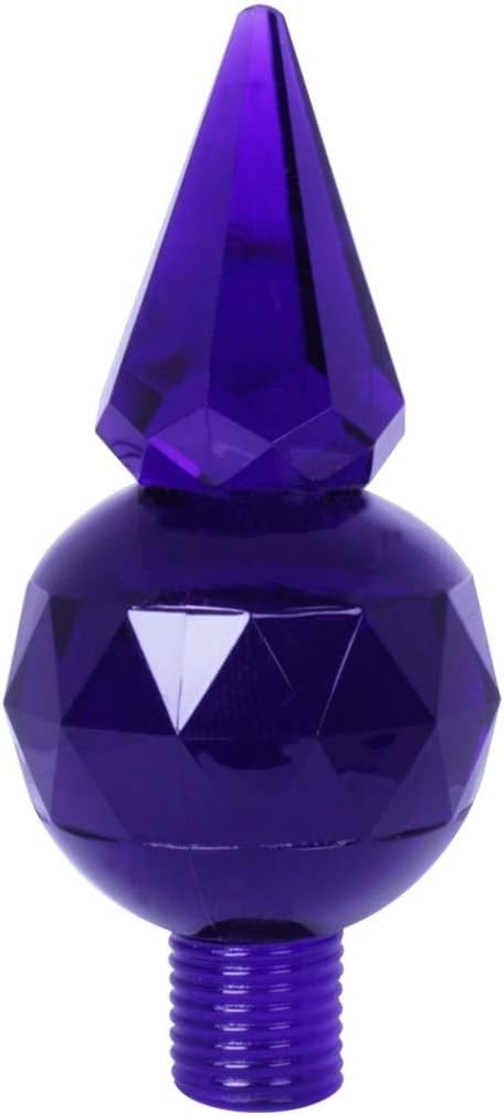 GG Grand General 94665 Purple Stainless Steel 1 inch Guide Crystal for Plastic Bumper, Pair