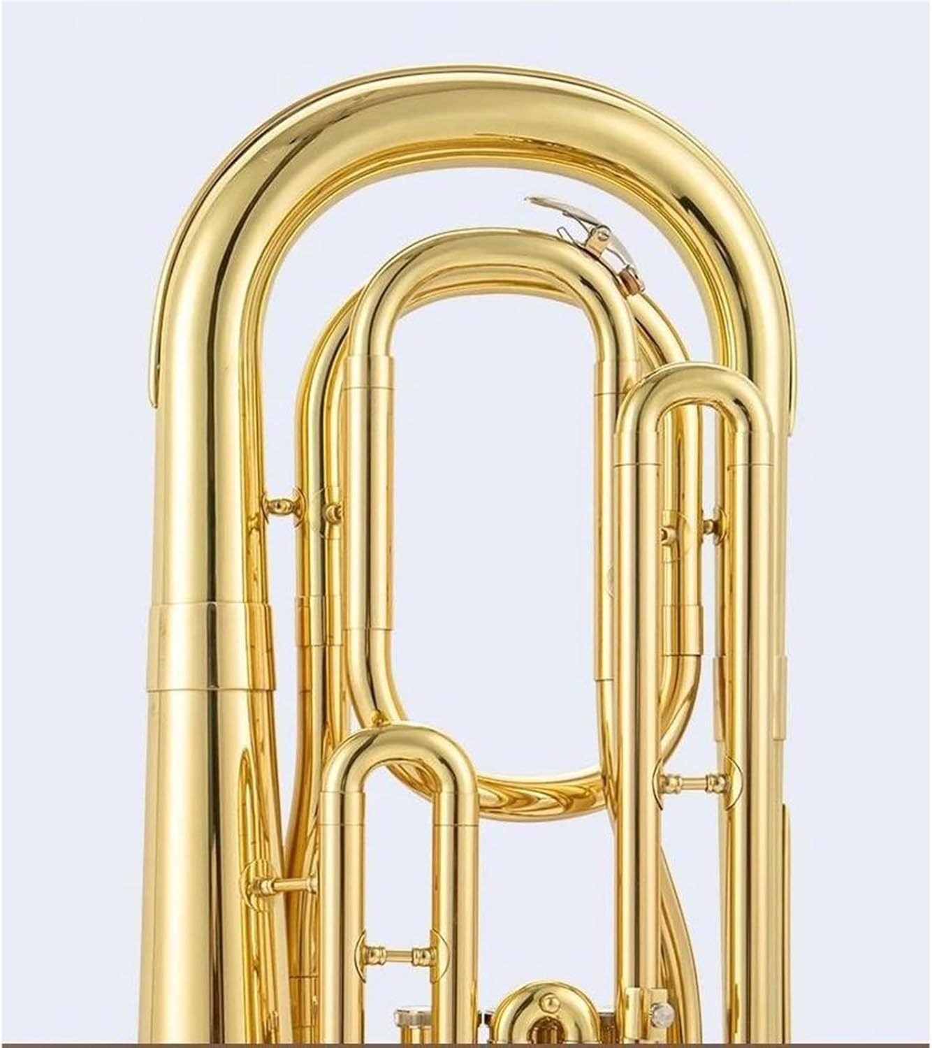 Beginner euphonium Japan Original Brass Gold-plated Euphonium B-flat Tone 3/4 Key Performance Solo Instrument Trumpet Horn(3)