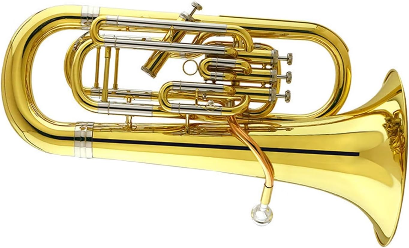 Euphonium In B Flat Major Four Key Instrument Professional Performance For Beginners Euphonium All-brass Instrument