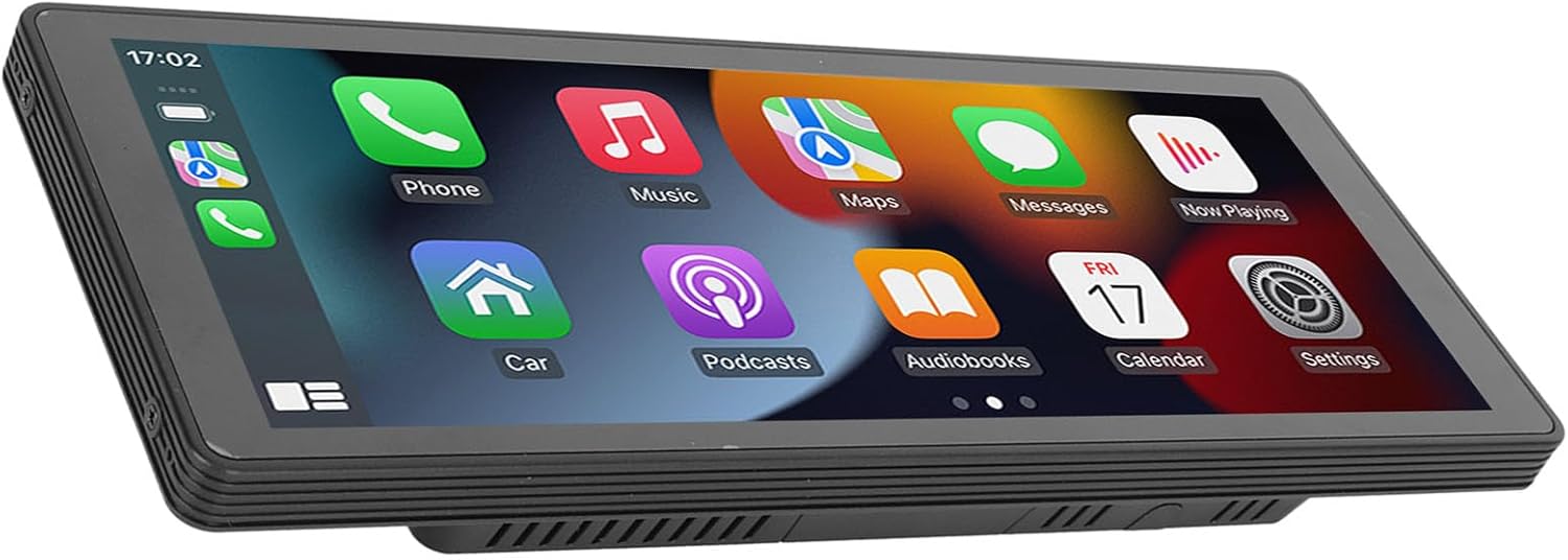 Portable Car Stereo, Android Auto Voice Assistant, 9.3 Inch Touchscreen Bluetooth Car Radio Receiver, Backup CameraFM Split Screen DVR for Cars RV Truck