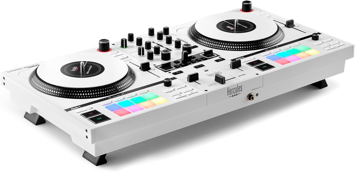 Hercules DJ Control Inpulse T7 White, Limited Edition