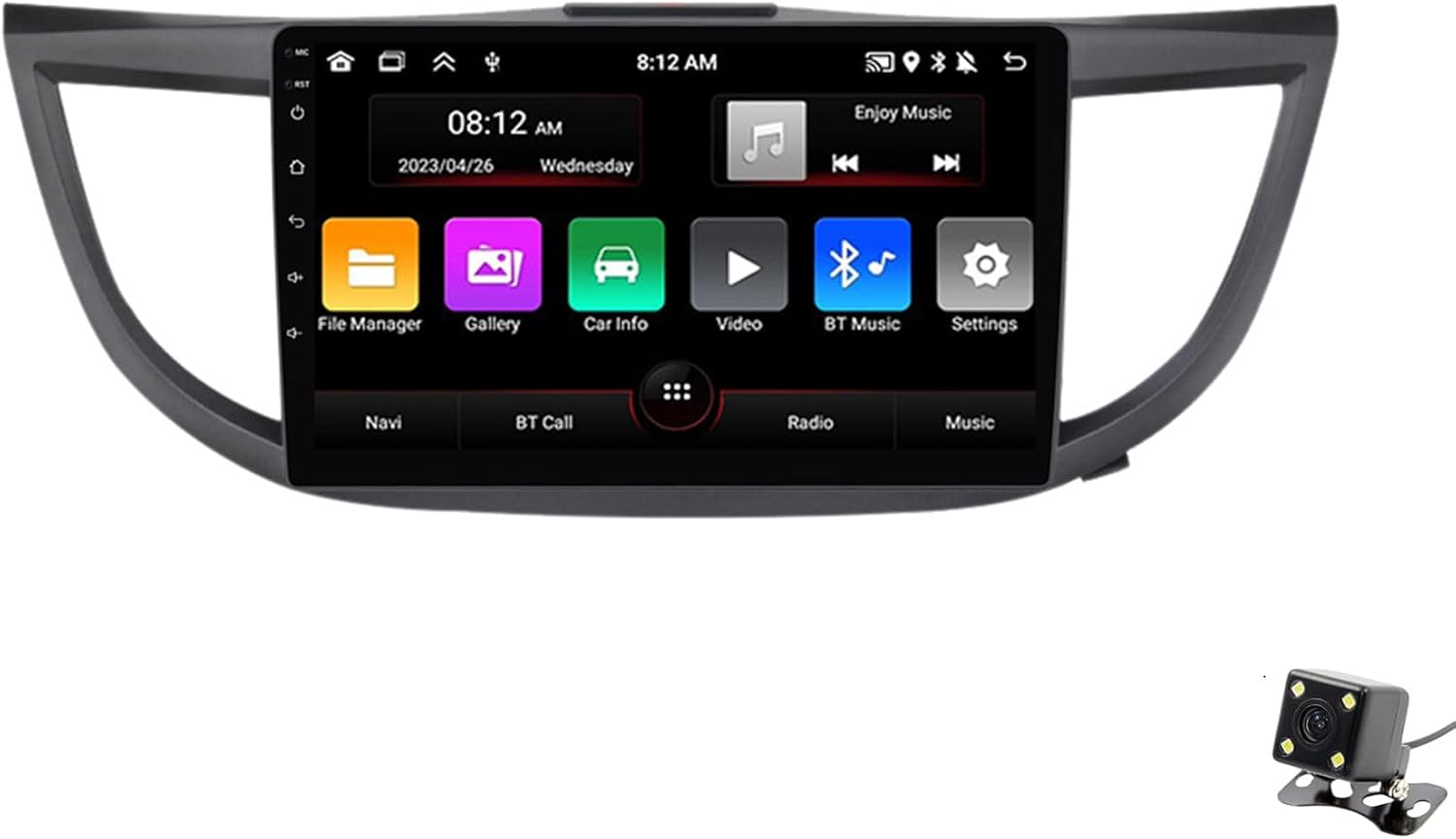 ADMLZQQ Double Din Car Stereo Multimedia with Bluetooth and 10.2
