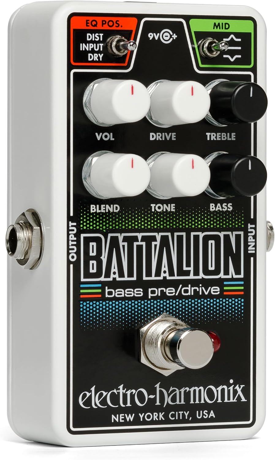 Electro-Harmonix Nano Battalion Bass Preamp & Overdrive Pedal