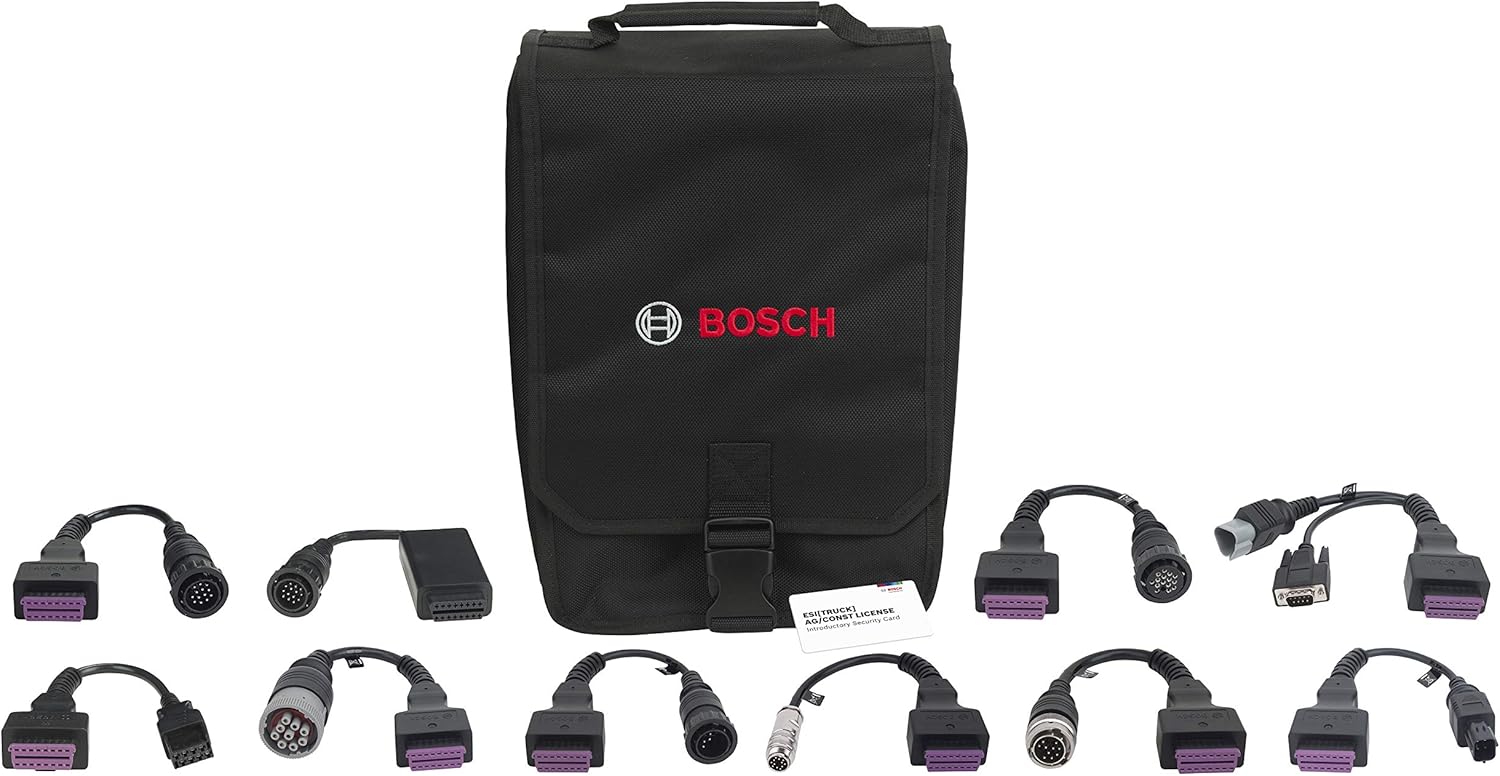 Bosch Automotive Tools 3824CBL-UPG ESI[Truck] Off-Highway Upgrade Cable Kit with Introductory Software License for Agricultural, Construction, and Industrial Vehicles