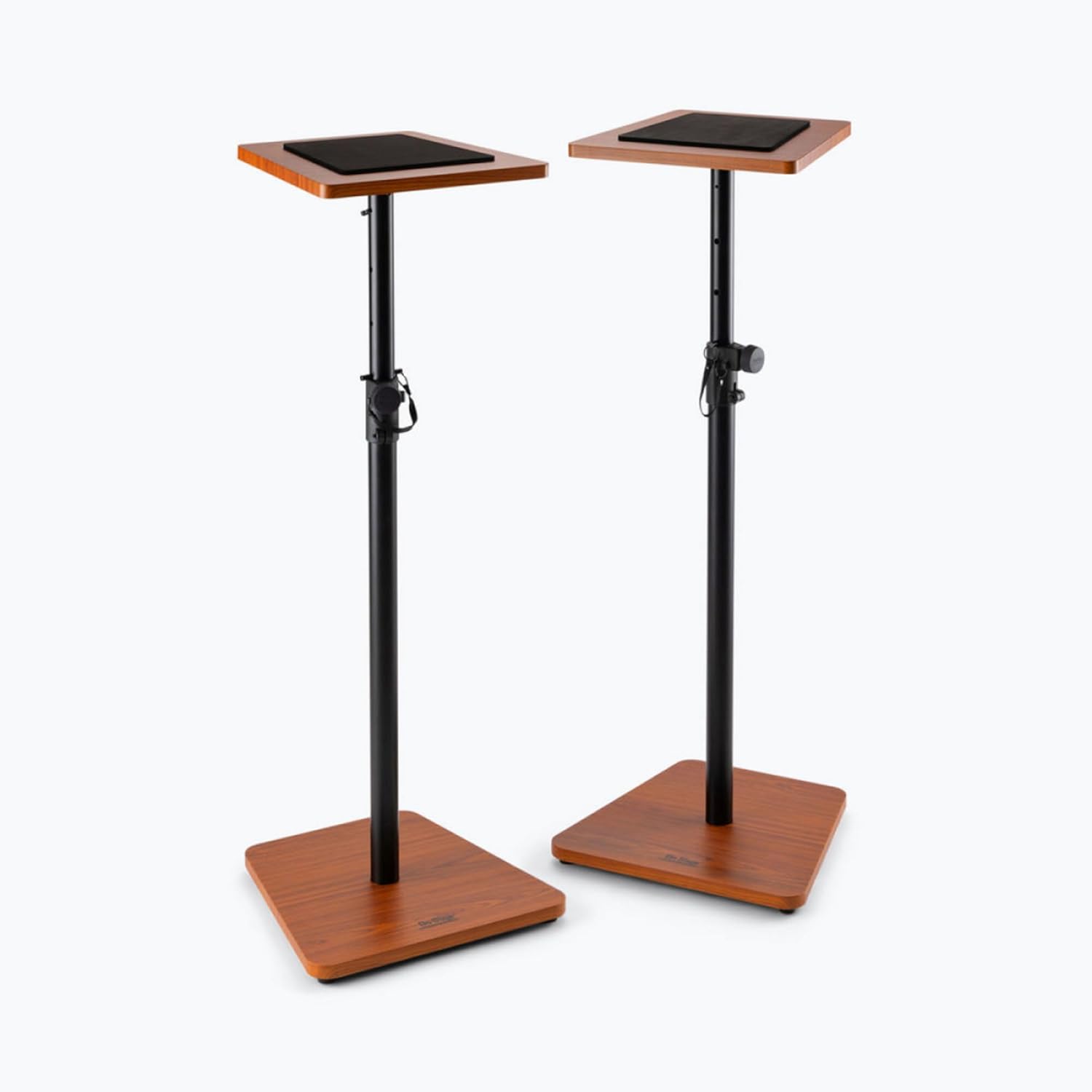 OnStage SMS7500RB Wood Studio Monitor Stands (Rosewood, Pair)
