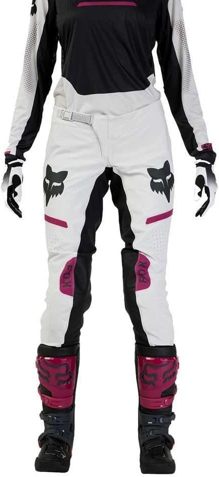 Fox Racing 12 Flexair Optical Women's Pants Light Grey/Black