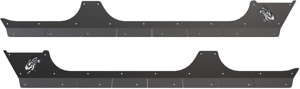 Fishbone Offroad Jeep JK Rocker Guards Scale Armor 07-18 Wrangler JK 2 Door